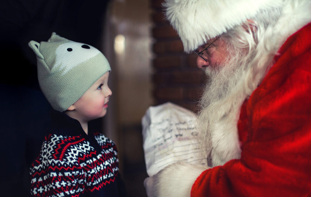 Julemanden som eksempel på en kendt person